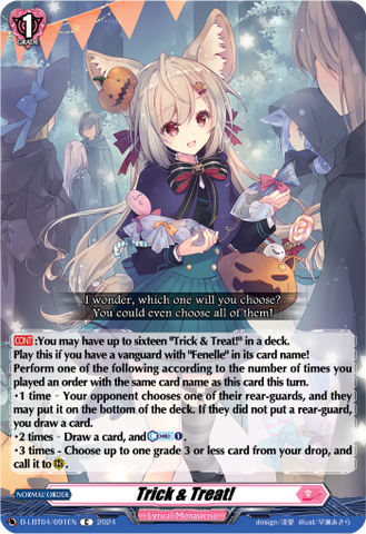 Trick & Treat! - D-LBT04/091EN