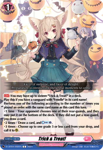 Trick & Treat! - D-LBT04/092EN