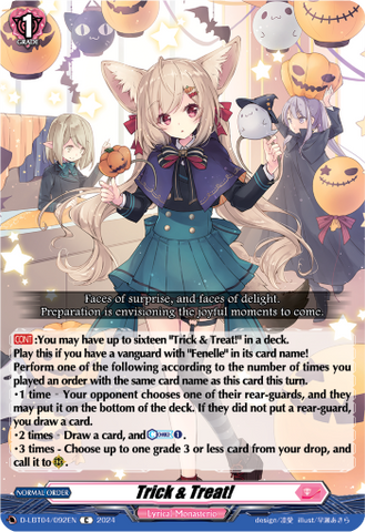 Trick & Treat! - D-LBT04/092EN