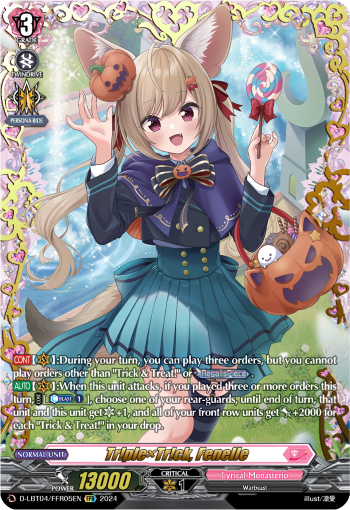 Tr!ple×Tr!ck, Fenelle (FFR) - D-LBT04/FFR05EN
