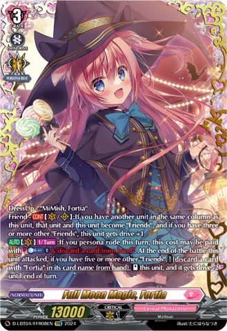 Full Moon Magic, Fortia (FFR) - D-LBT04/FFR08EN
