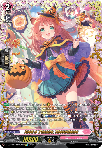 Jack o' Parade, Theretheas (FFR) - D-LBT04/FFR10EN