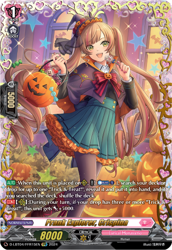 Prank Explorer, Crispina (FFR) - D-LBT04/FFR15EN