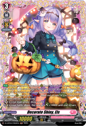 Decorate Shiny, Els (FR) - D-LBT04/FR02EN