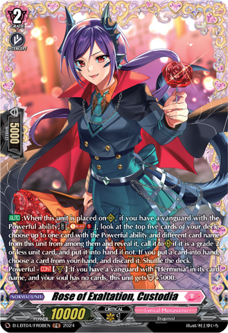 Rose of Exaltation, Custodia (FR) - D-LBT04/FR08EN