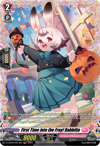 First Time into the Fray! Rabbilia (FR) - D-LBT04/FR14EN