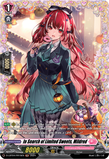 In Search of Limited Sweets, Mildred (FR) - D-LBT04/FR15EN