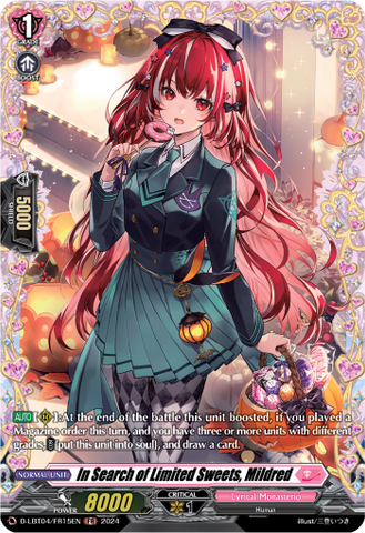 In Search of Limited Sweets, Mildred (FR) - D-LBT04/FR15EN