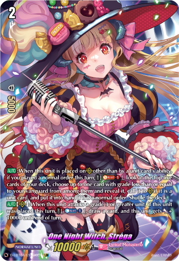 One Night Witch, Strega (LSR) - D-LBT04/LSR06EN