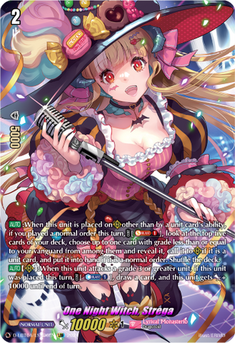 One Night Witch, Strega (LSR) - D-LBT04/LSR06EN
