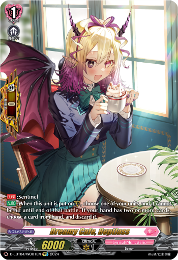 Dreamy Cafe, Reptlass (WO) - D-LBT04/WO01EN