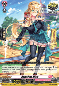 Astesice, Misa (RRR foil) - D-LTD01/011SEN