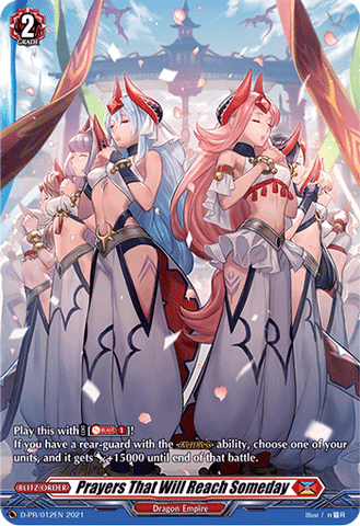 Prayers That Will Reach Someday - D-PR/012EN