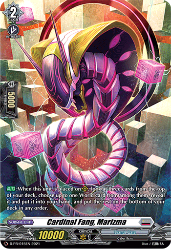 Cardinal Fang, Marizma - D-PR/015EN