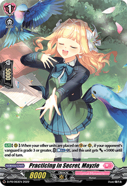 Practicing in Secret, Mayzie (Holo) - D-PR/063EN