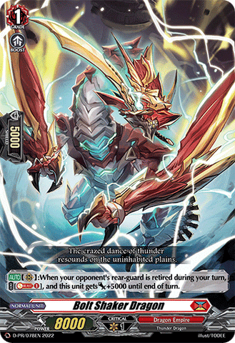 Bolt Shaker Dragon - D-PR/078EN