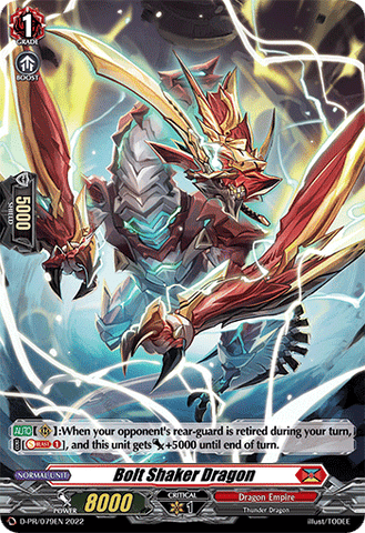 Bolt Shaker Dragon (Holo) - D-PR/079EN
