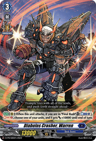 Diabolos Crasher, Warren - D-PR/080EN