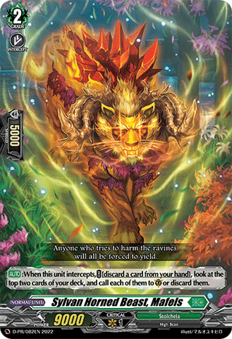 Sylvan Horned Beast, Mafels - D-PR/082EN
