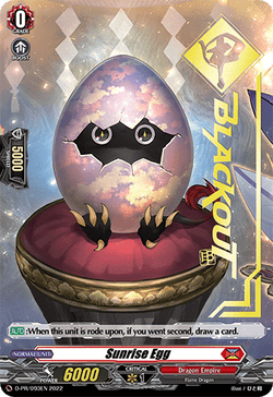 Sunrise Egg (Hot Stamped) - D-PR/093EN