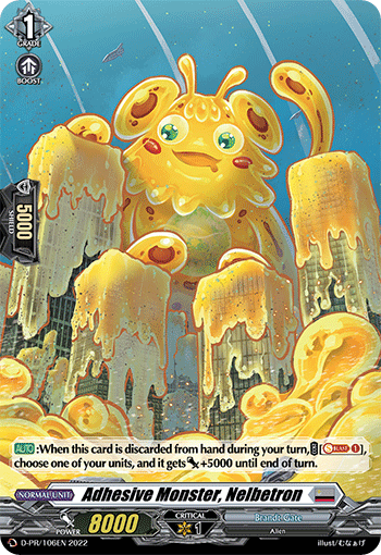 Adhesive Monster, Nelbetron (Holo) - D-PR/106EN