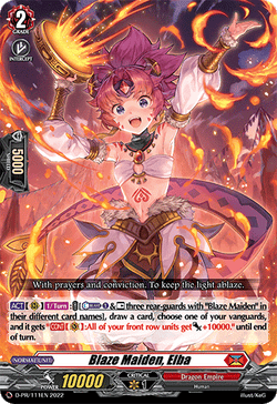 Blaze Maiden, Elba - D-PR/111EN