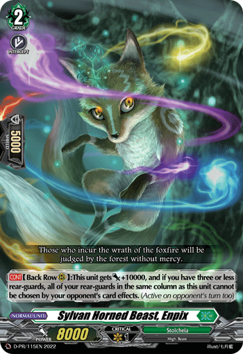 Sylvan Horned Beast, Enpix - D-PR/115EN