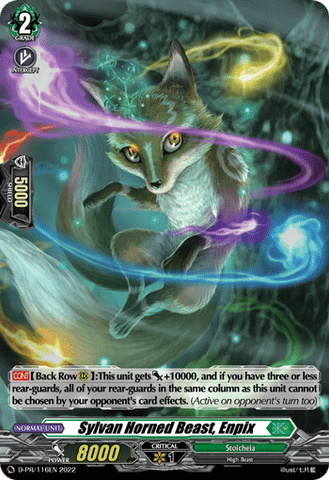 Sylvan Horned Beast, Enpix (Holo) - D-PR/116EN
