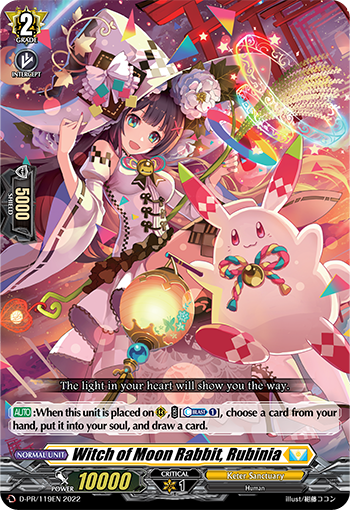 Witch of Moon Rabbit, Rubinia - D-PR/119EN