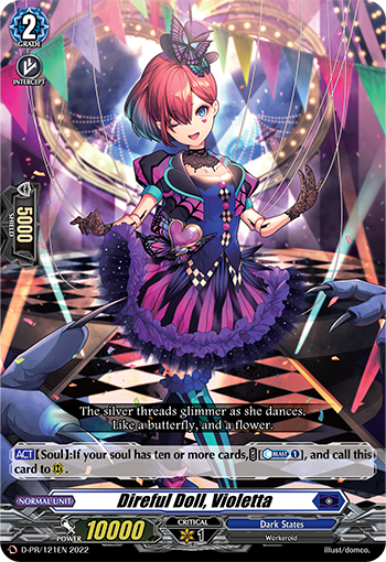 Direful Doll, Violetta - D-PR/121EN