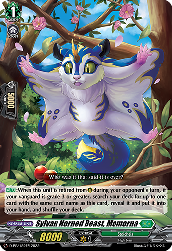 Sylvan Horned Beast, Momorna - D-PR/122EN