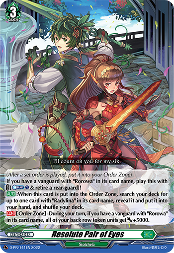 Resolute Pair of Eyes - D-PR/141EN
