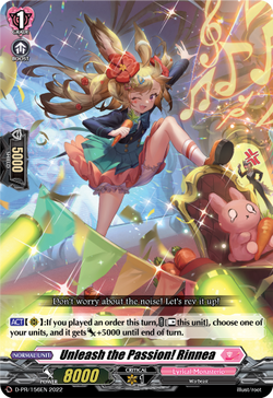 Unleash the Passion! Rinnea - D-PR/156EN