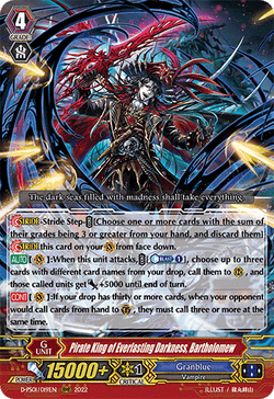 Pirate King of Everlasting Darkness, Bartholomew - D-PS01/019EN