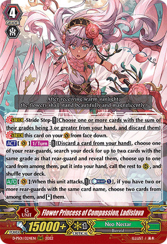 Flower Princess of Compassion, Ladislava - D-PS01/024EN