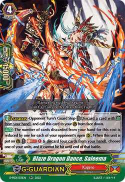 Blaze Dragon Dance, Saleema - D-PS01/031EN