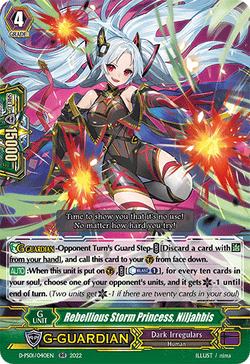 Rebellious Storm Princess, Niljahbis - D-PS01/040EN