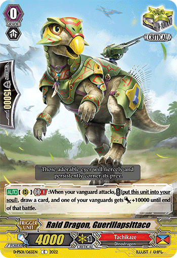 Raid Dragon, Guerillapsittaco - D-PS01/065EN