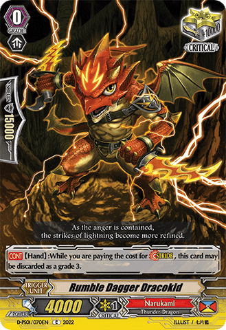 Rumble Dagger Dracokid - D-PS01/070EN