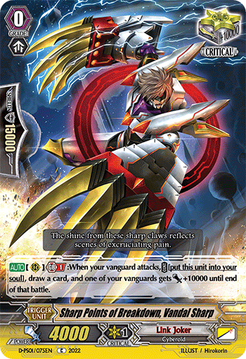 Sharp Points of Breakdown, Vandal Sharp - D-PS01/075EN