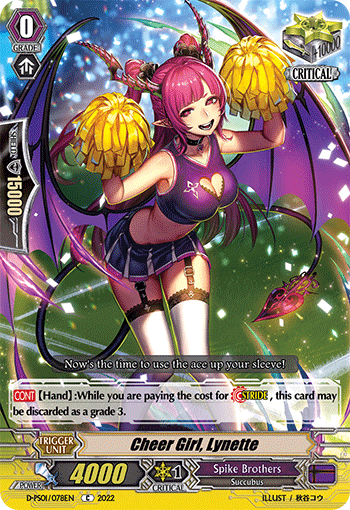 Cheer Girl, Lynette - D-PS01/078EN