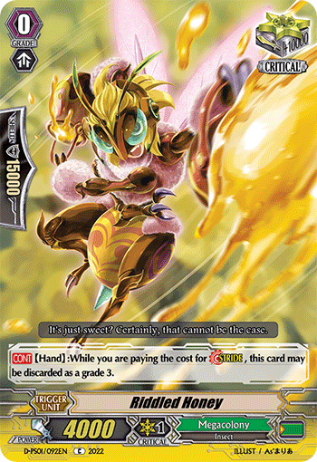 Riddled Honey - D-PS01/092EN