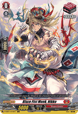 Blaze Fist Monk, Nikko - D-SS01/010EN