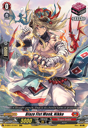 Blaze Fist Monk, Nikko - D-SS01/010EN