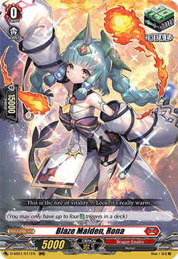 Blaze Maiden, Rona - D-SS01/011EN