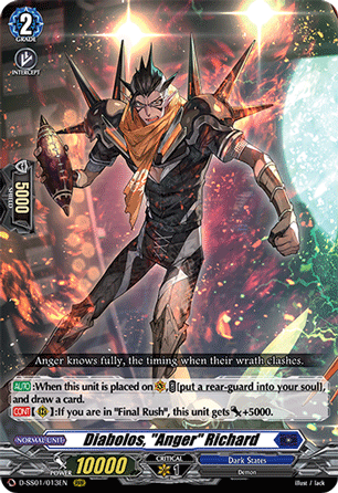 Diabolos, "Anger" Richard - D-SS01/013EN