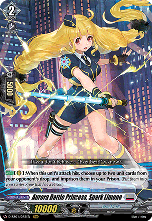 Aurora Battle Princess, Spark Limone - D-SS01/023EN