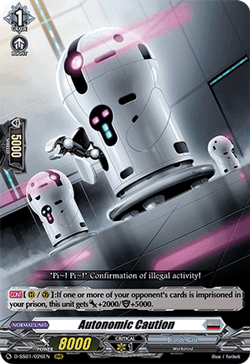 Autonomic Caution - D-SS01/026EN