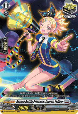 Aurora Battle Princess, Lourus Yellow - D-SS01/029EN