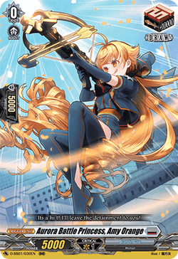 Aurora Battle Princess, Amy Orange - D-SS01/030EN